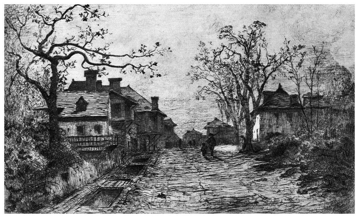 Byn Artemare, c1820-1890 1924 av Adolphe Appian