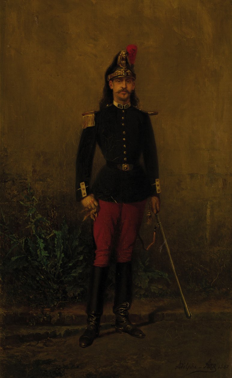Prins Ferdinand Philippe, hertig av Orleans 1810-1842, 1883. av Adolphe Aze