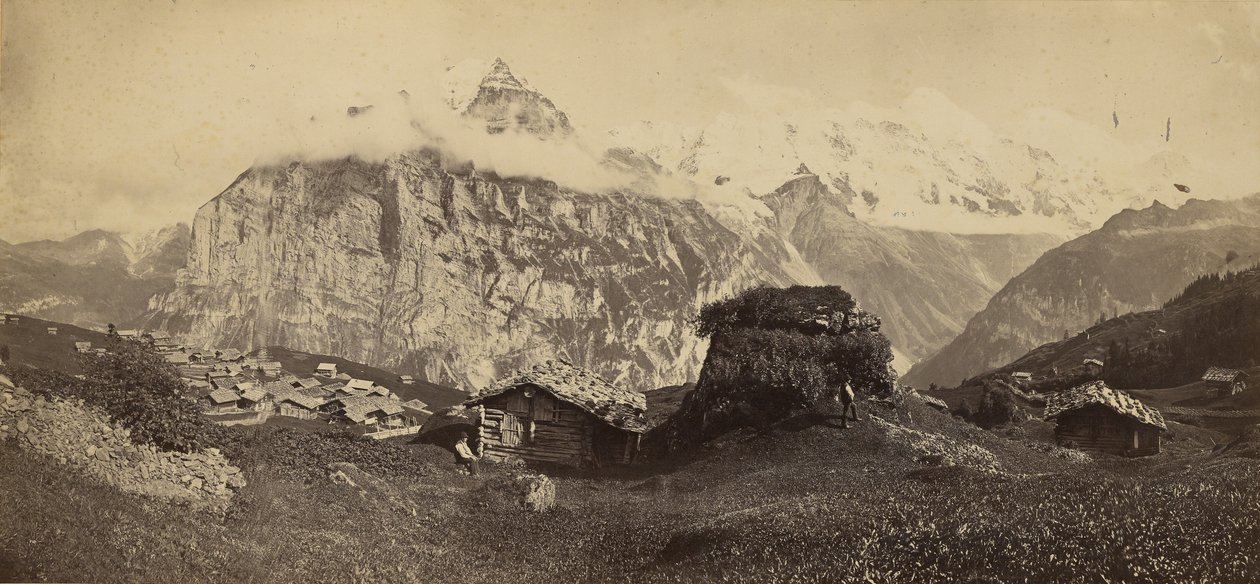 [Alplandskap] av Adolphe Braun