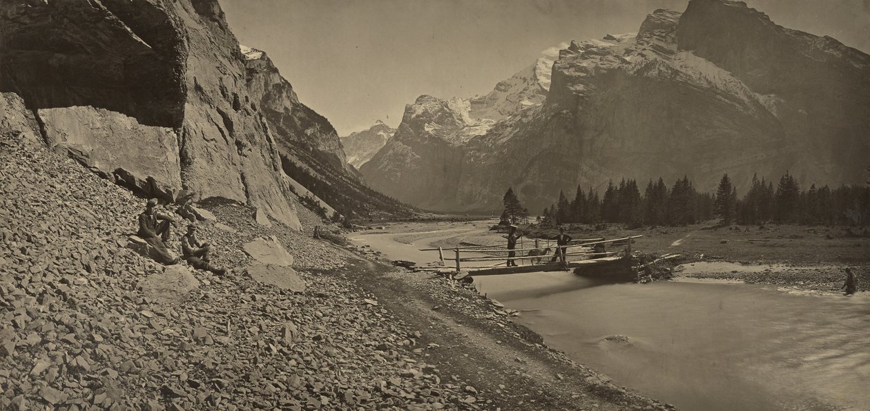 [Alplandskap] av Adolphe Braun