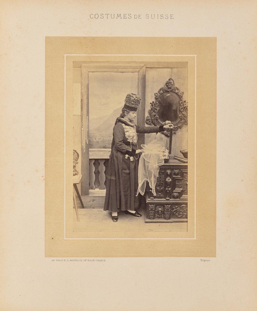 Kantonen Freiburg av Adolphe Braun