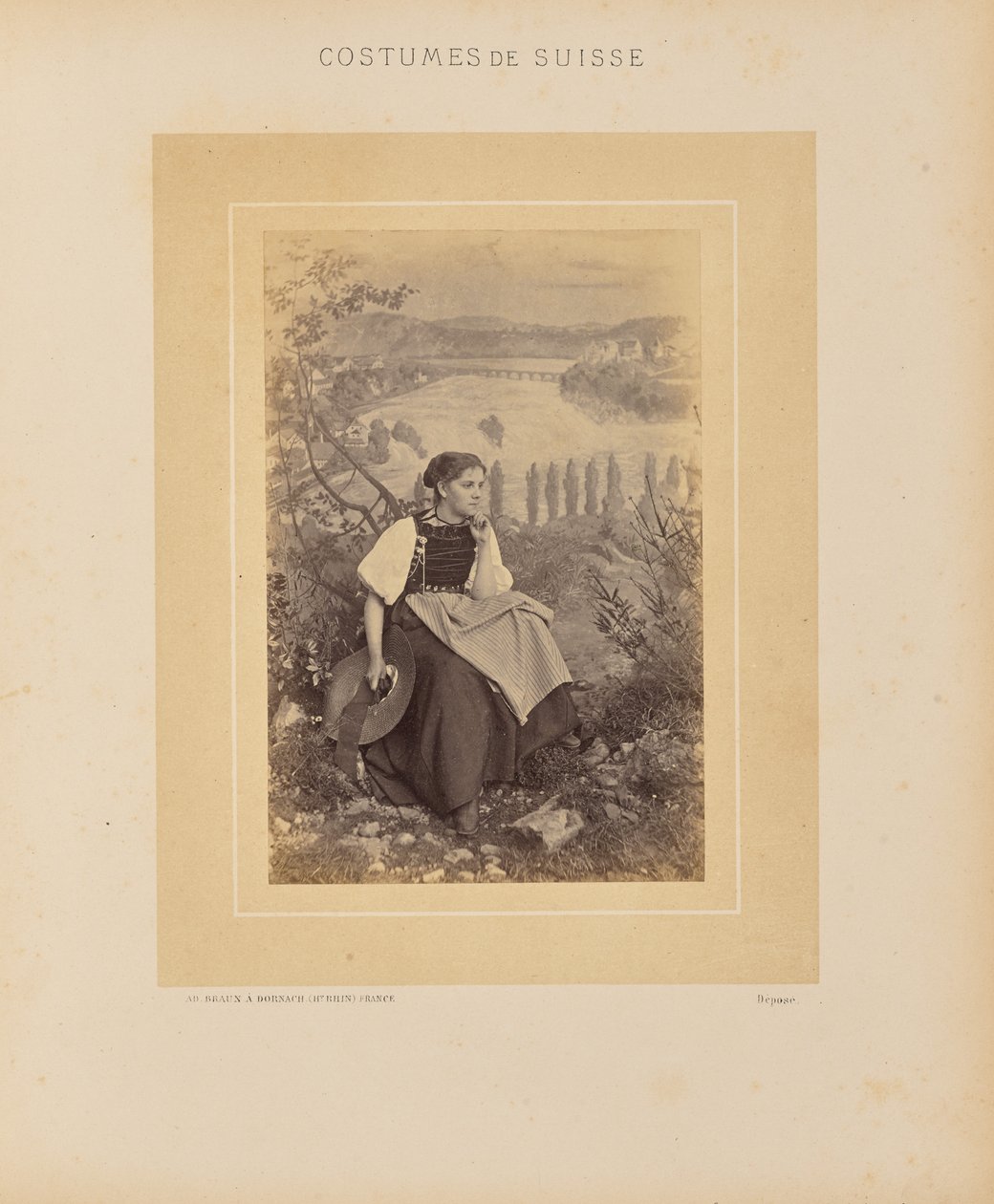 Kantonen Schaffhausen av Adolphe Braun