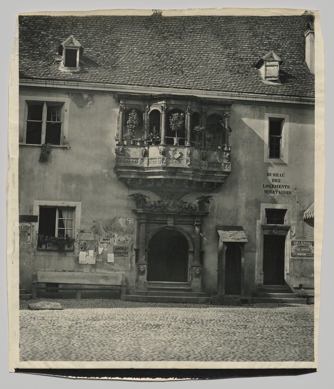 Alsace fasad, Vakthus i Colmar av Adolphe Braun