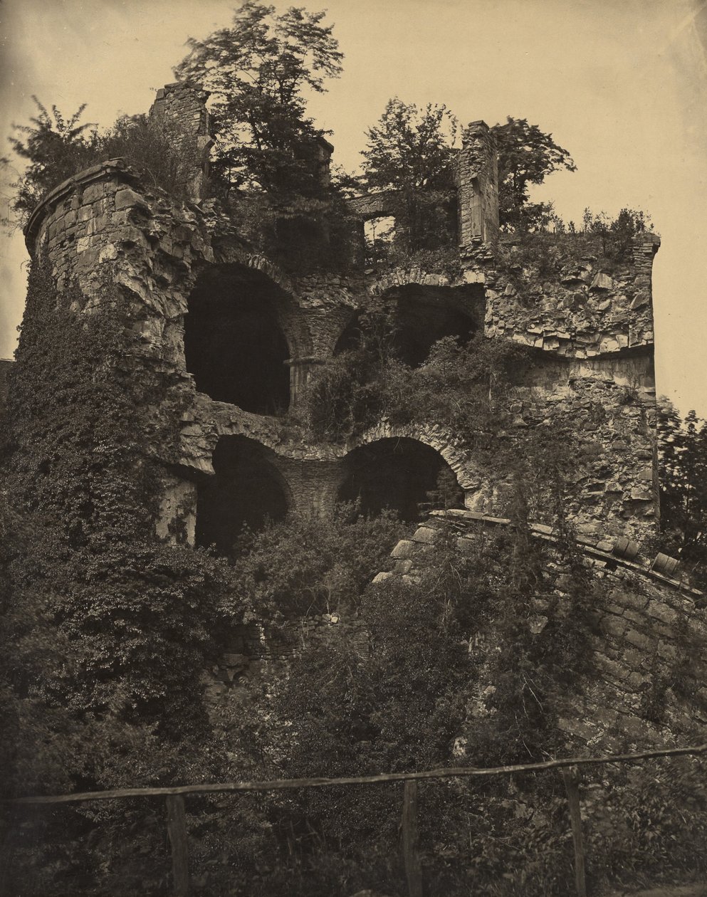 [Heidelberg slott] av Adolphe Braun
