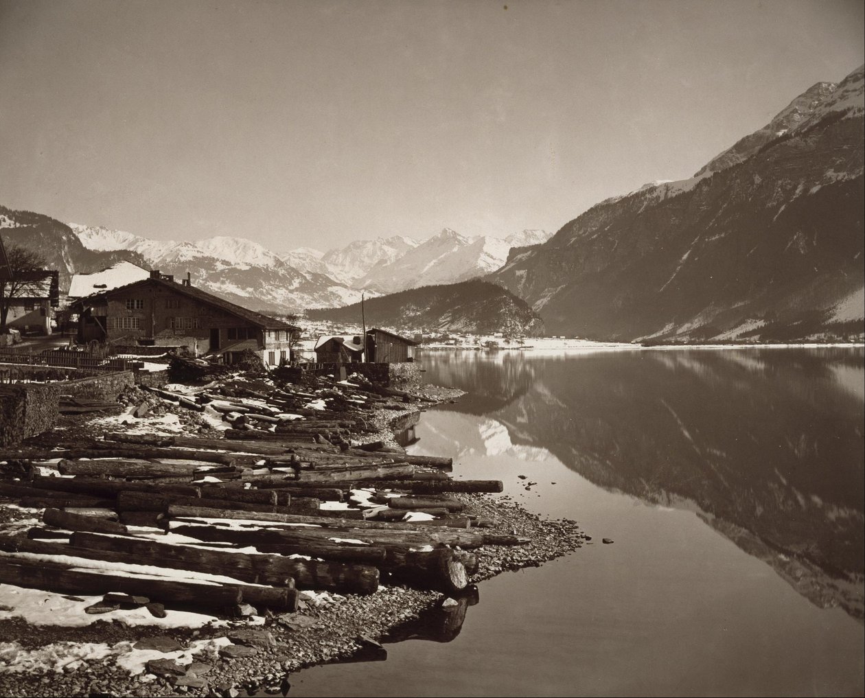 Brienzsjön av Adolphe Braun