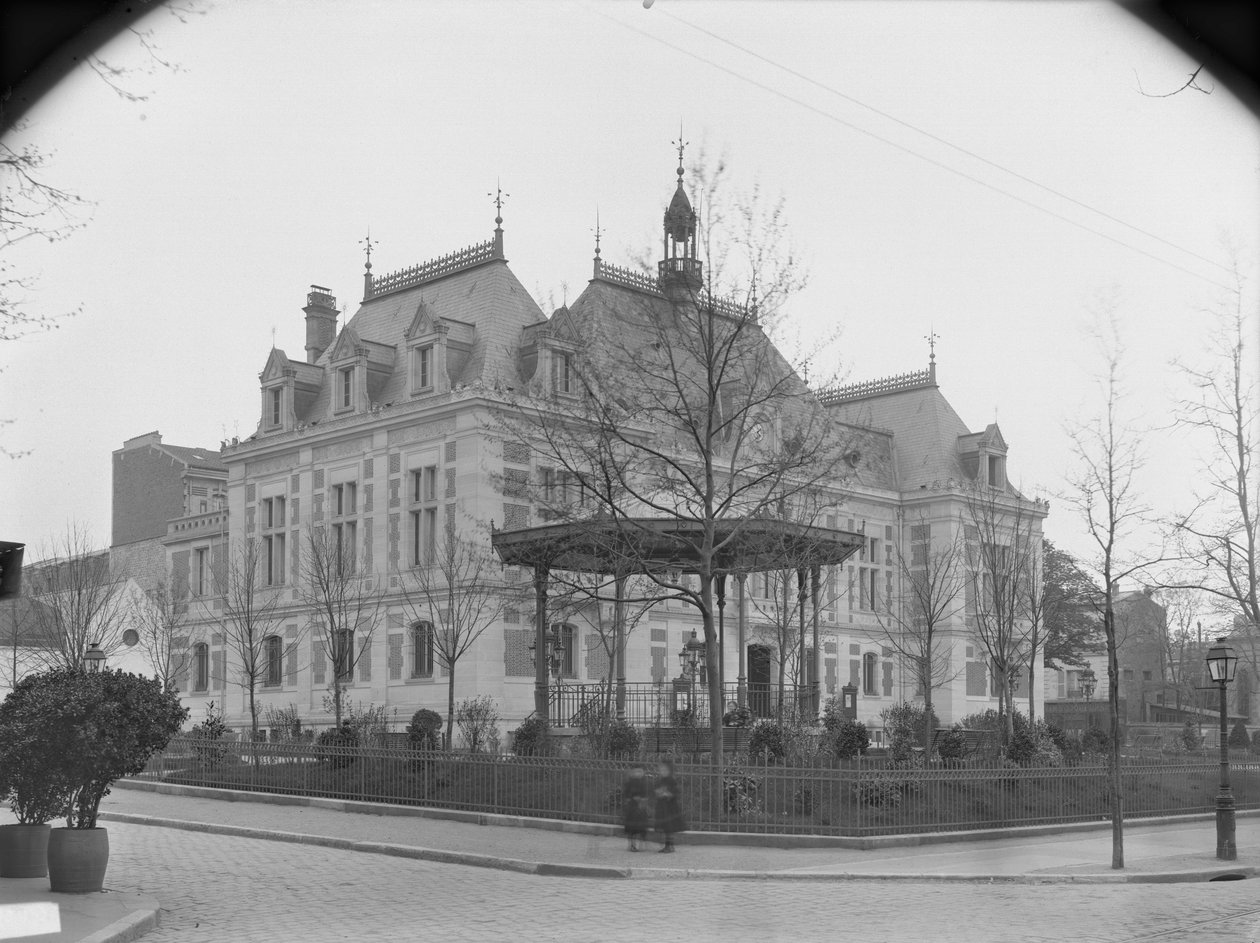 Rådhuset, c.1886-90 av Adolphe Giraudon