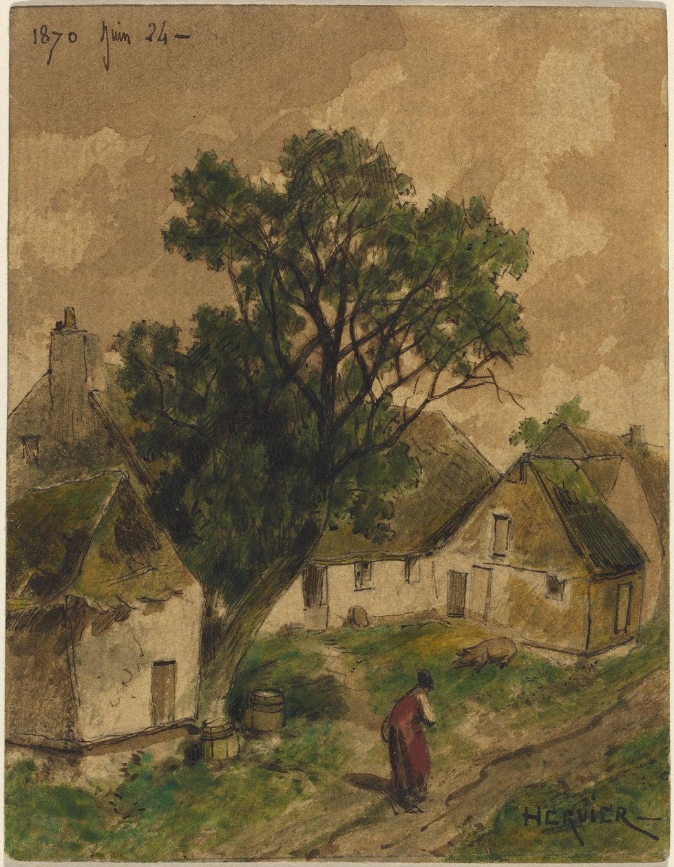 Gård av Adolphe Hervier