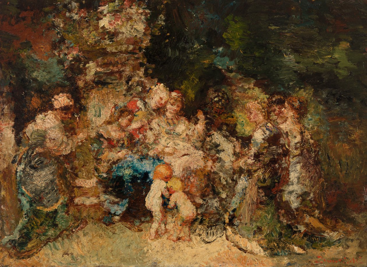 Hyllning av Adolphe Joseph Thomas Monticelli