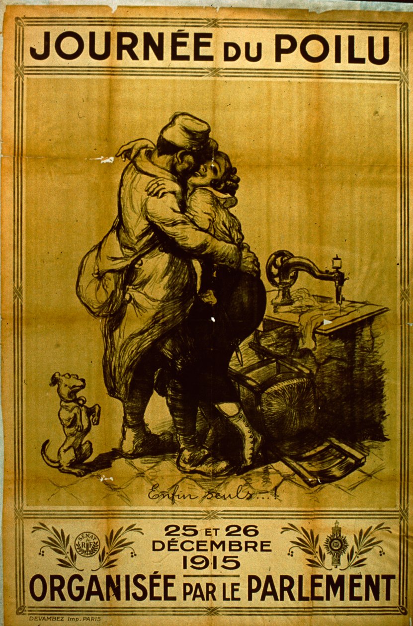 "Hårig dag" av Adolphe Leon Willette