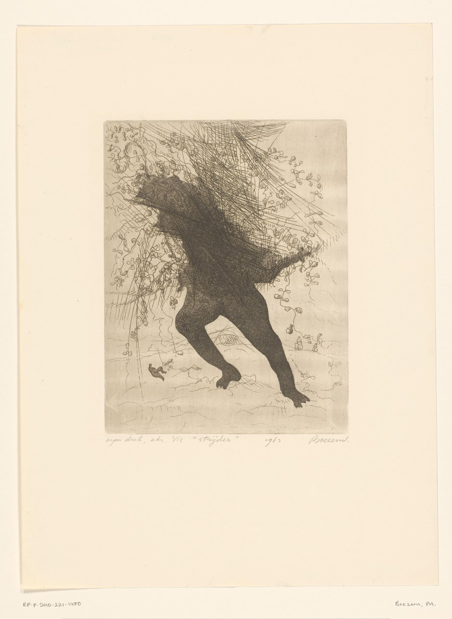 Sårad soldat binder sin fot soldat skadad Forntida och samtida konstnärer (serietitel) Les artistes anciens et modernes (serietitel) av Adolphe Mouilleron