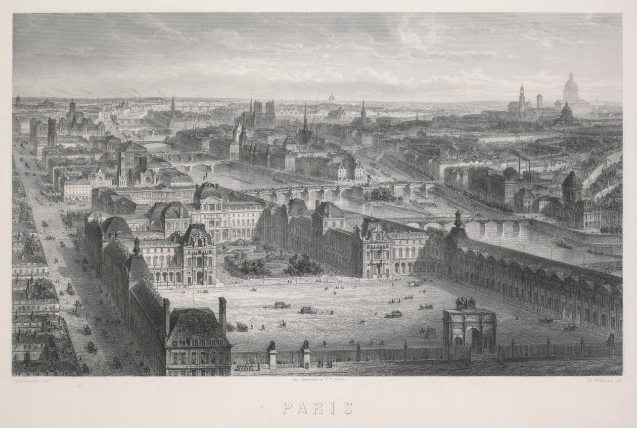 Paris. av Adolphe Rouargue