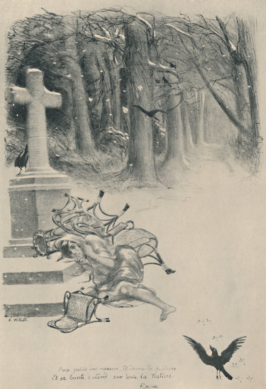Cikadan, 1919 av Adolphe Leon Willette