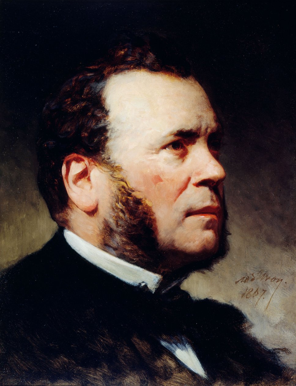 Porträtt av Ferdinand Barrot (1806-83) 1867 av Adolphe Yvon