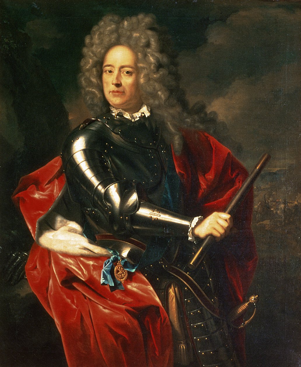 Porträtt av John Churchill, 1:e hertig av Marlborough (1650-1722) av Adriaan van der Werff