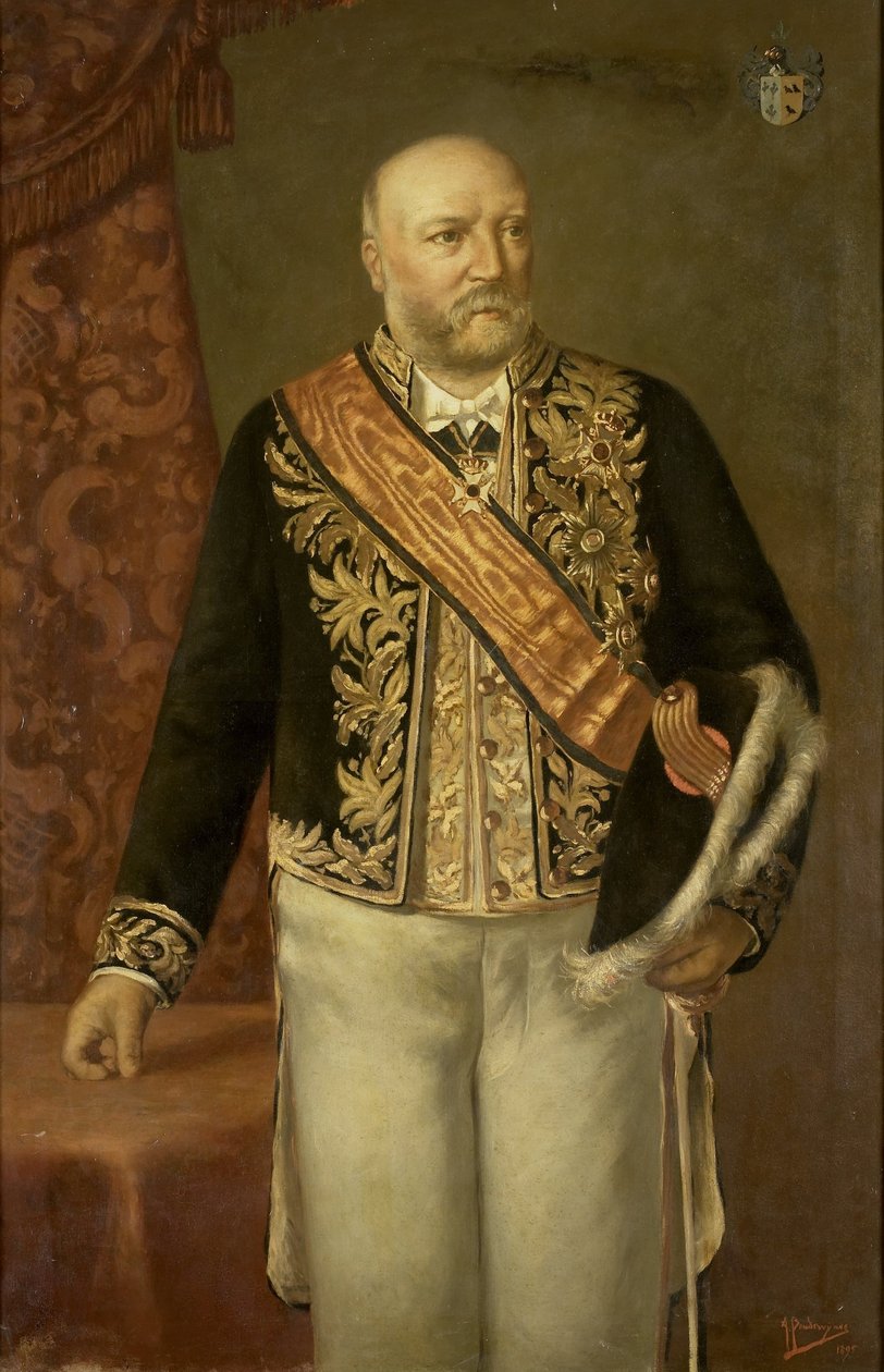 Cornelis Pijnacker Hordijk (1847-1908). Generalguvernör (1888-93) av Adriaan Boudewijnse