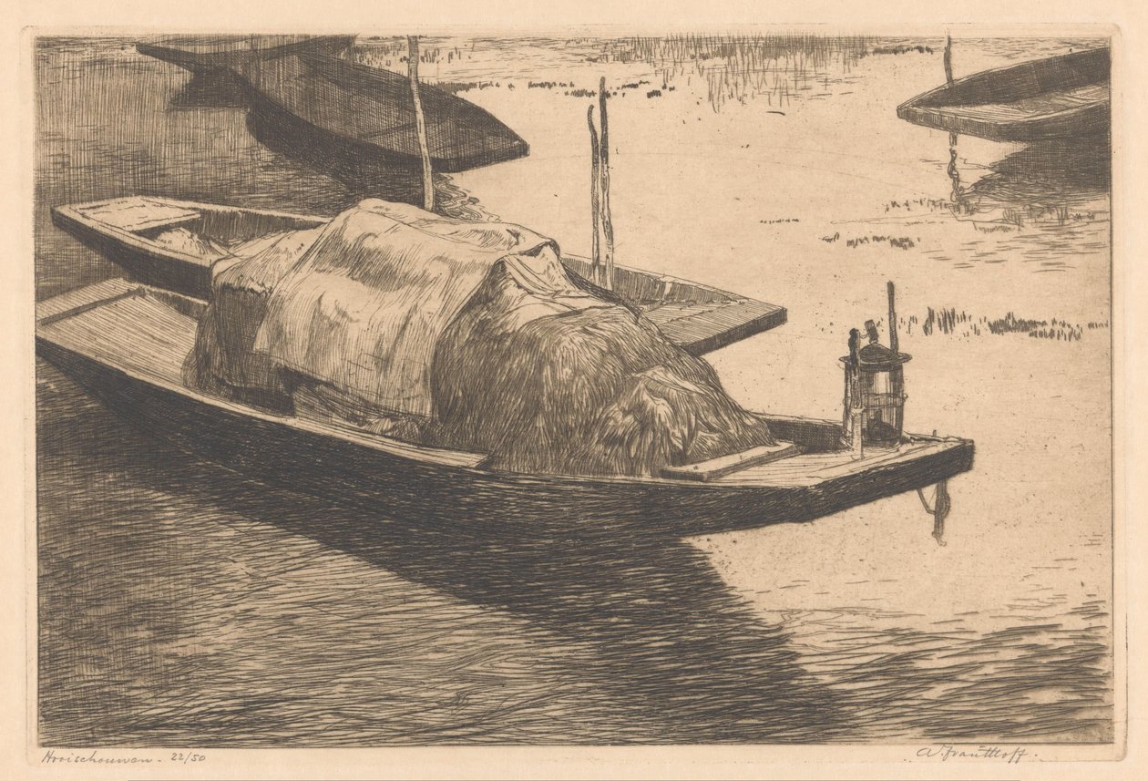 Hooischouwen (originaltitel på objekt) av Adriaan J. van 