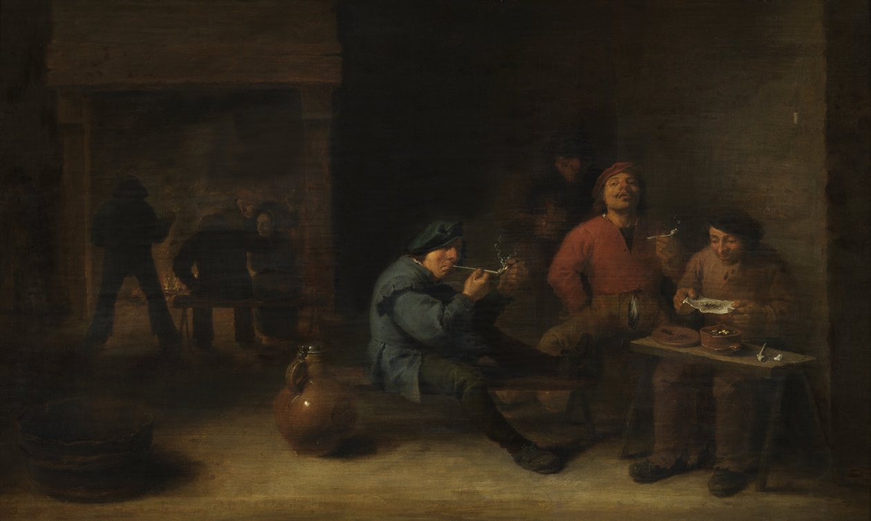 Rökare av Adriaen Brouwer