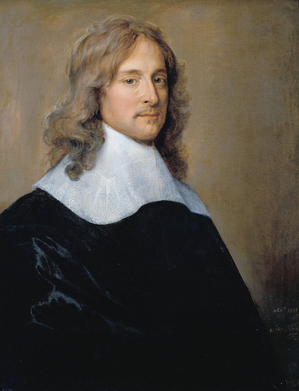 Porträtt av en man av Adriaen Hanneman