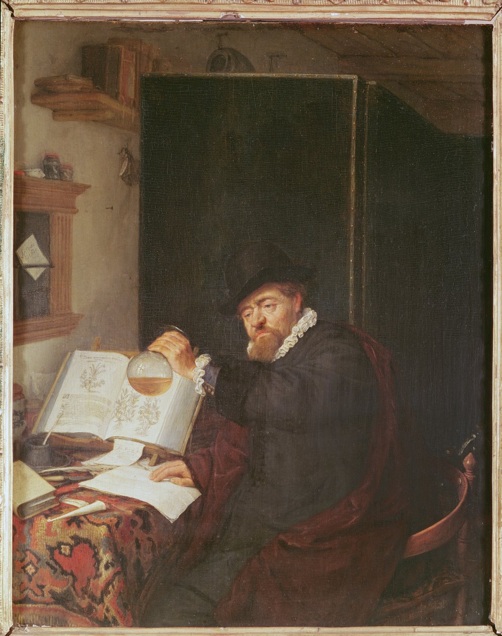 Analysen, 1666 av Adriaen Jansz. van Ostade