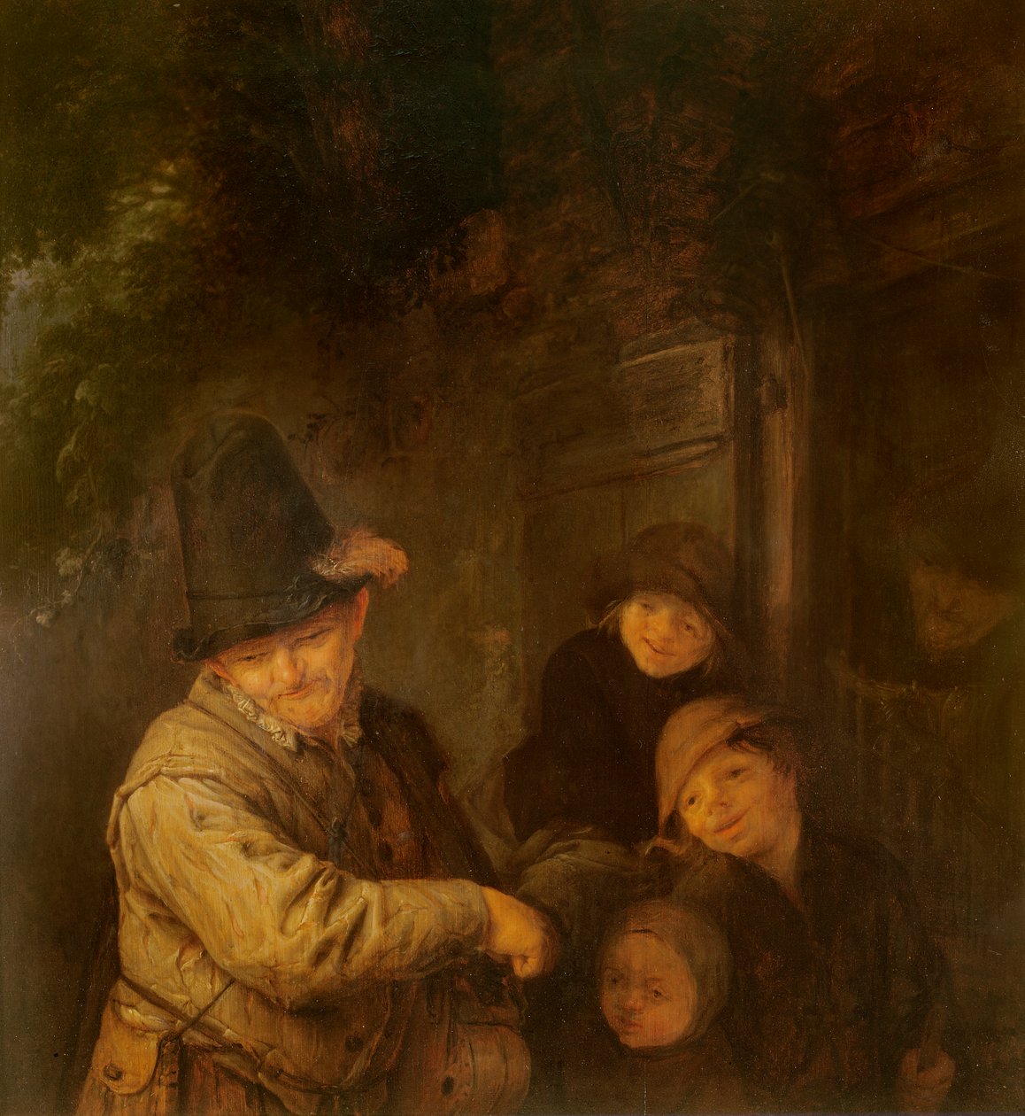 Den ambulerande musikern, 1600-talet av Adriaen Jansz. van Ostade