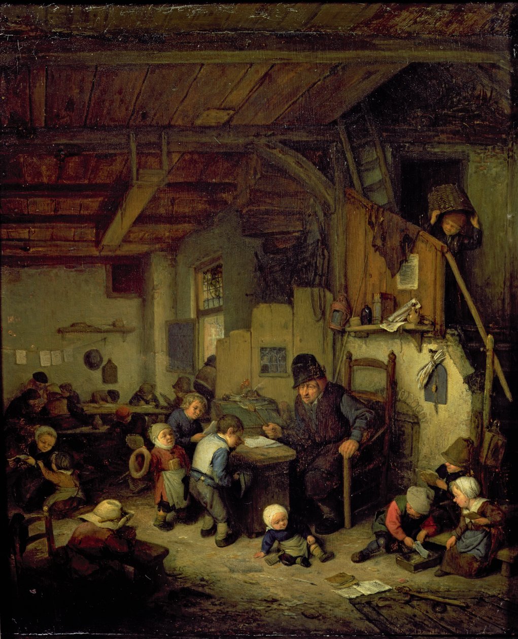 Skolmästaren, c.1662 av Adriaen Jansz. van Ostade