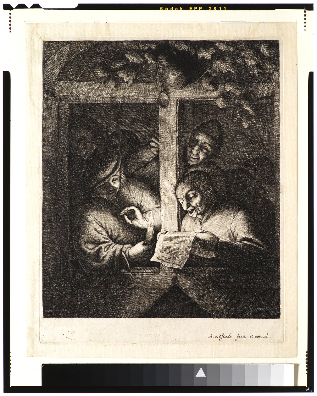 Sångarna (retoriker), ca 1667 av Adriaen Jansz. van Ostade