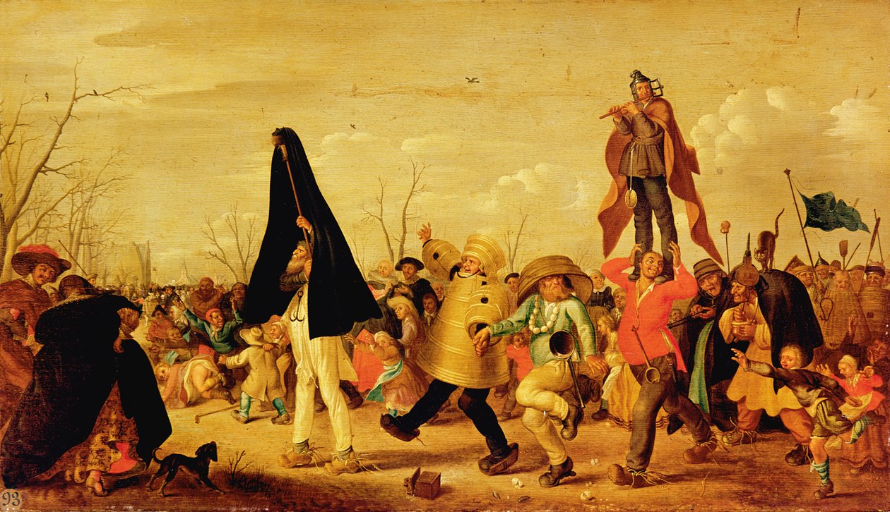 Karnevalen av Adriaen Pietersz van de Venne