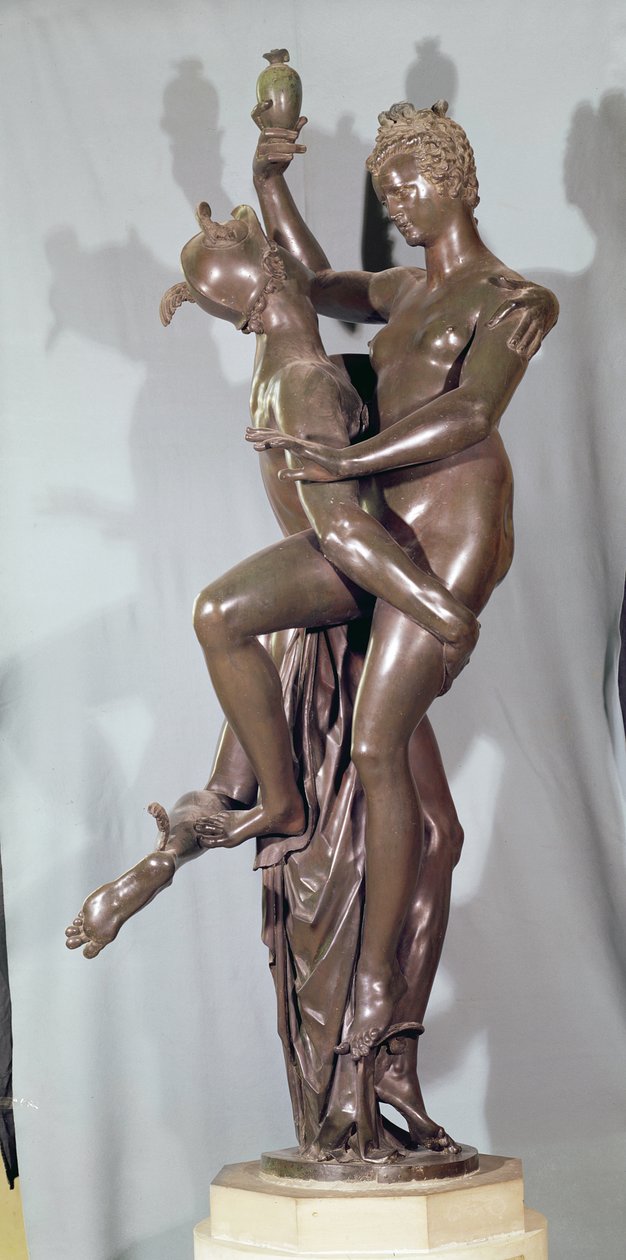 Merkurius och psyke, 1593 (brons) av Adriaen de Vries