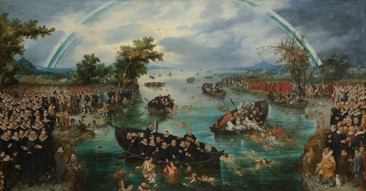 Fishing for Souls av Adriaen van de Venne