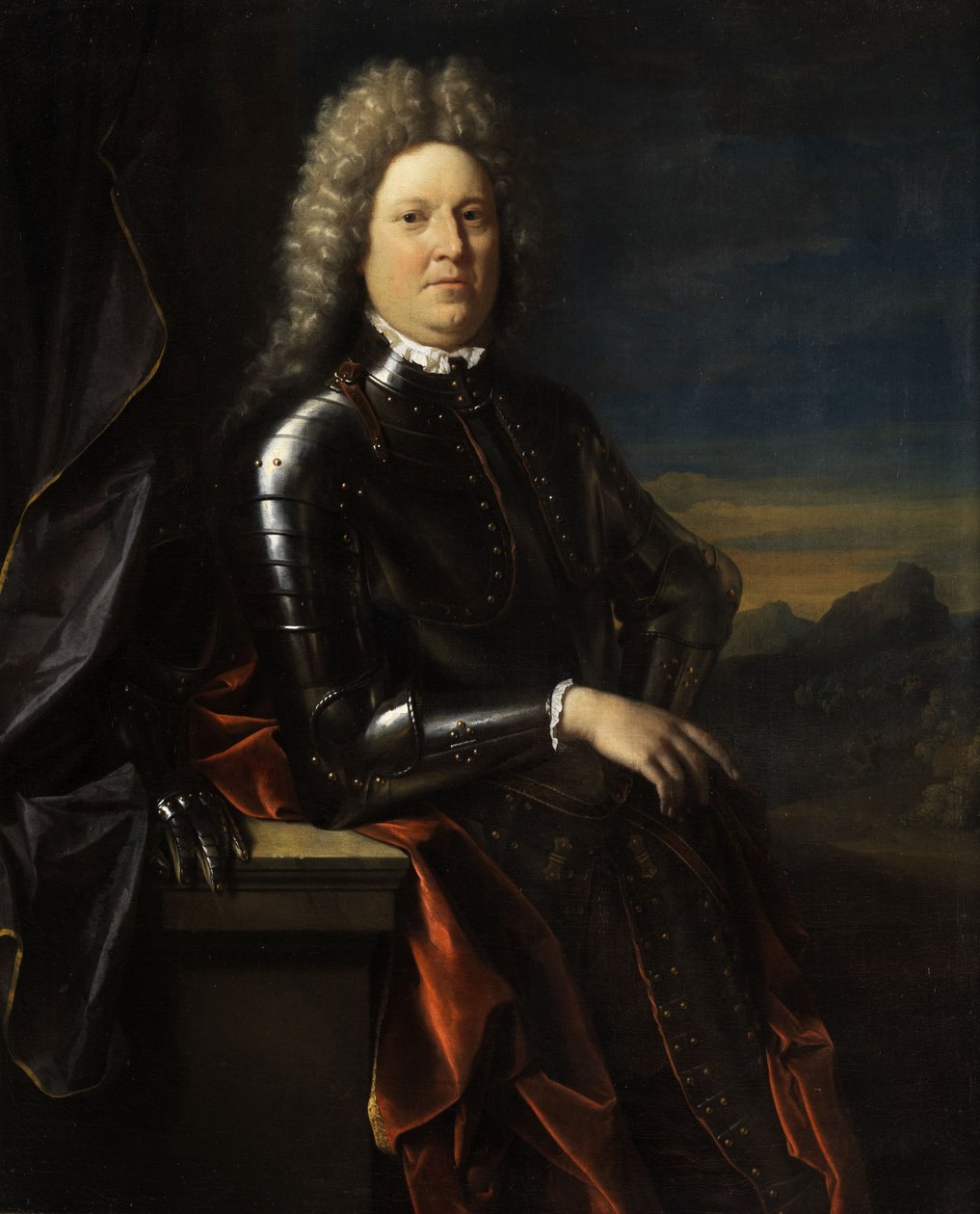 Porträtt av Friedrich von Schomberg / Schönberg (1615–1690) av Adriaan van der Werff