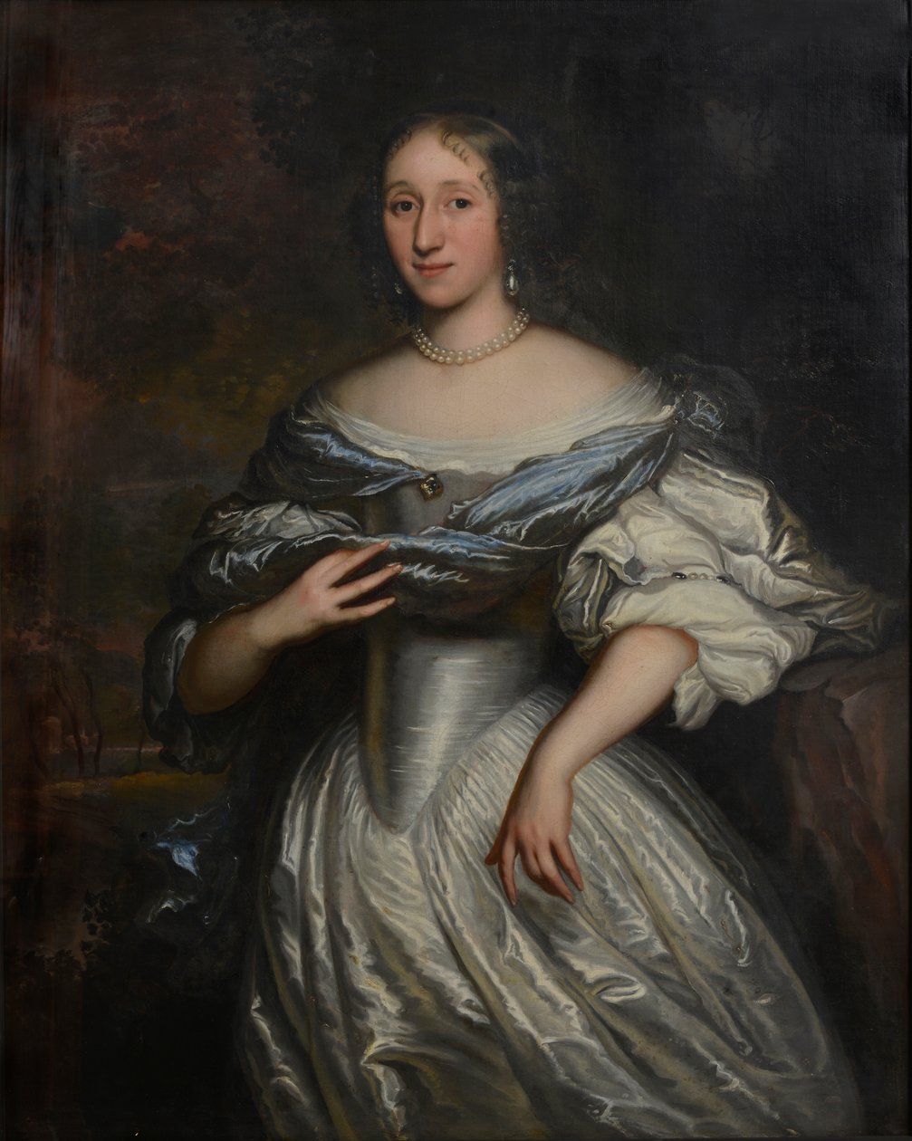 Prinsessan Henrietta-Anne, okänd (Olja på duk) av Adriaen (attr.to) Hanneman