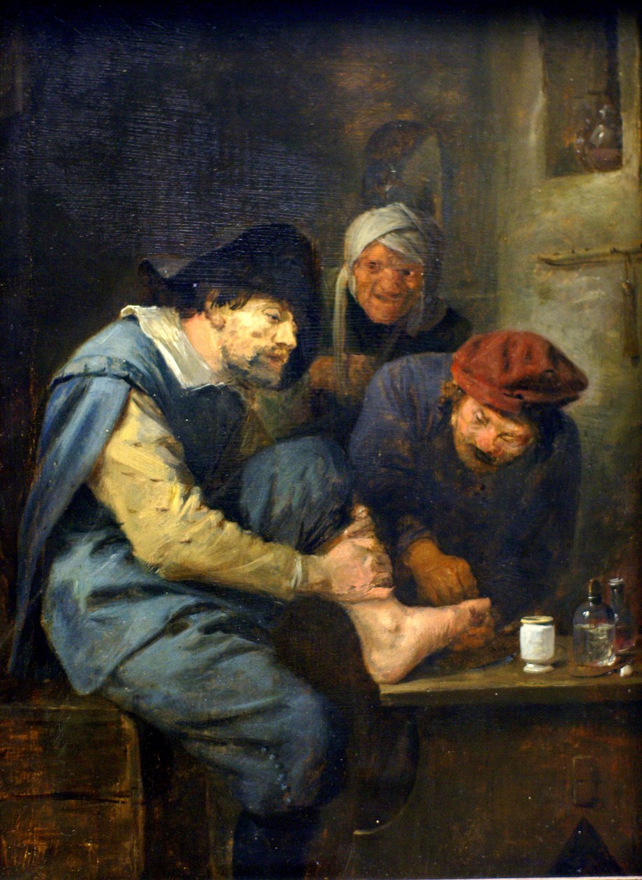 Fotens funktion av Adriaen Brouwer