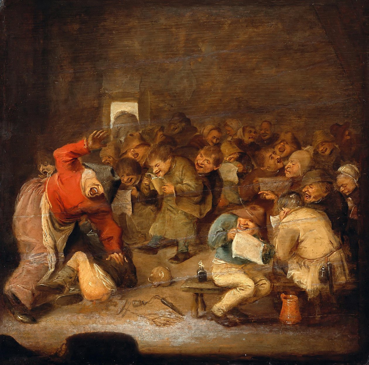 Skolan av Adriaen Brouwer