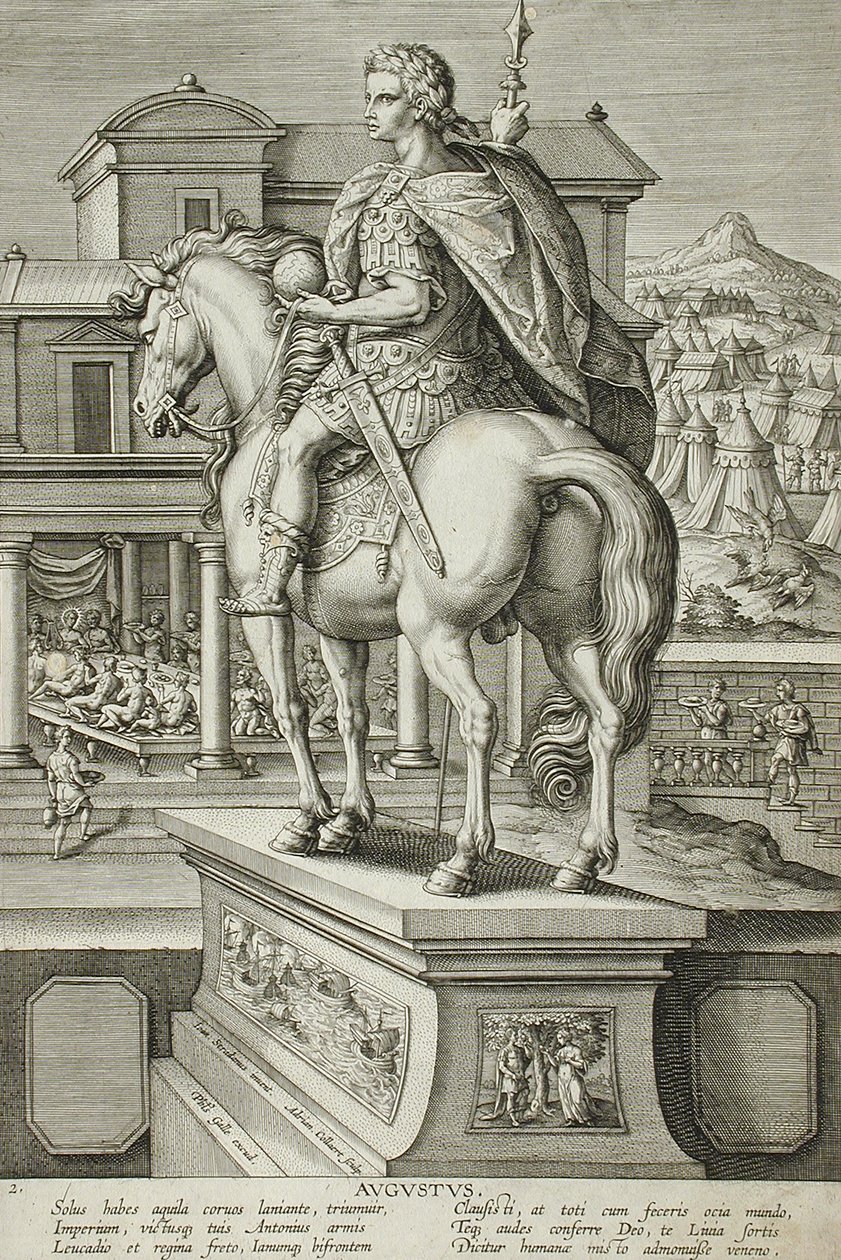 Augustus av Adriaen Collaert