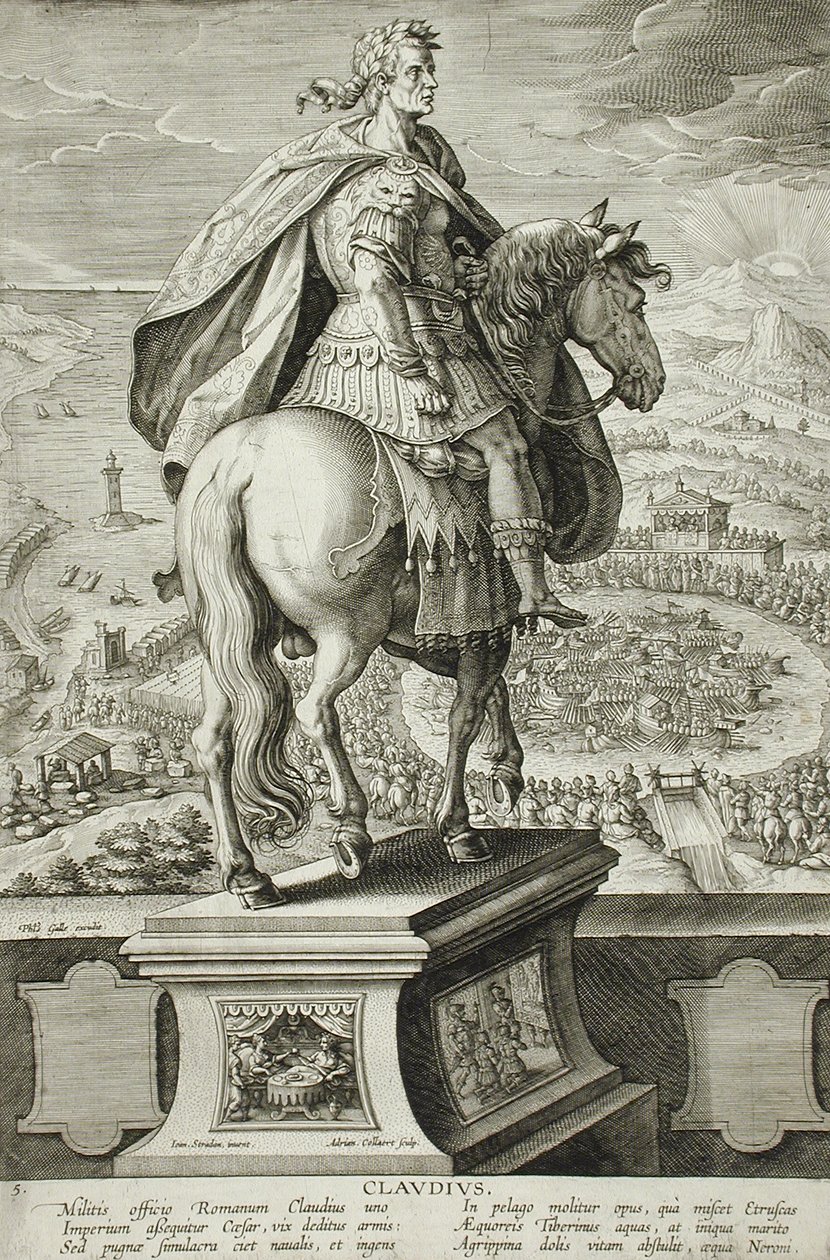 Claudius av Adriaen Collaert