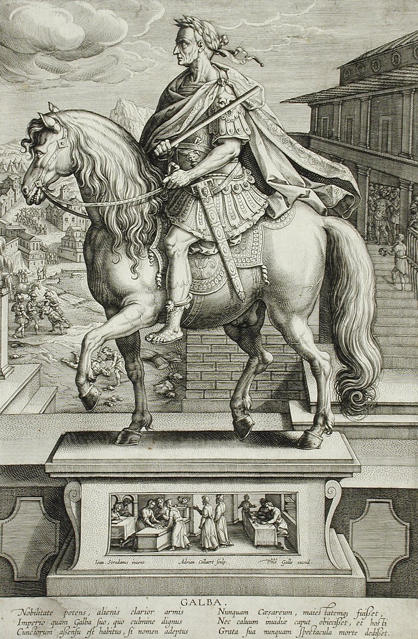 Galba av Adriaen Collaert