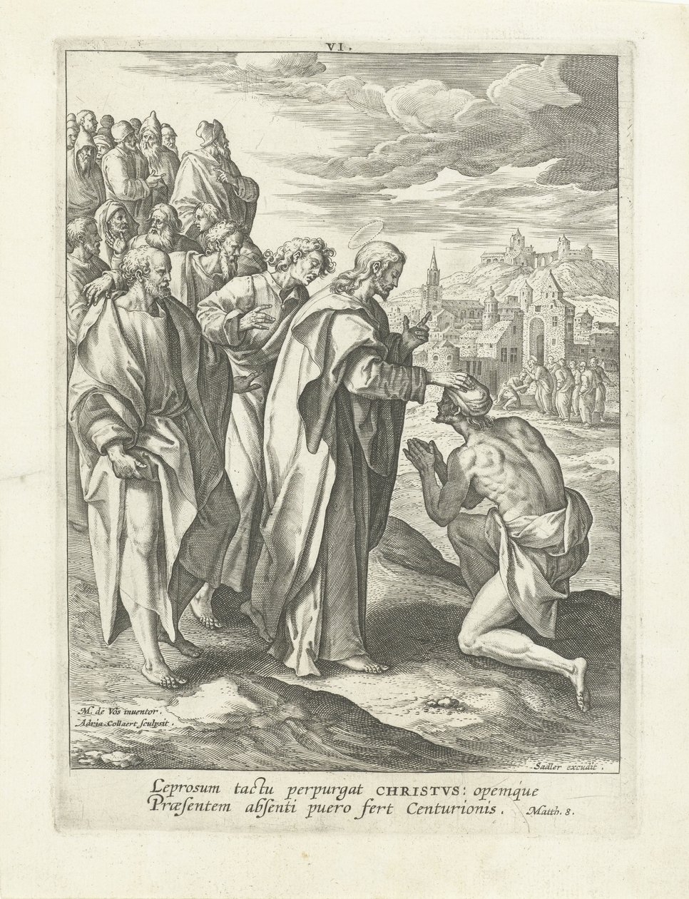 Hela en spetälsk Life of Christ (serietitel) Vita I. Christi (serietitel) av Adriaen Collaert