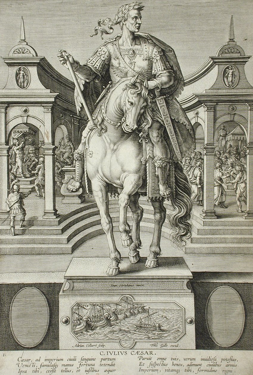 Julius Caesar av Adriaen Collaert