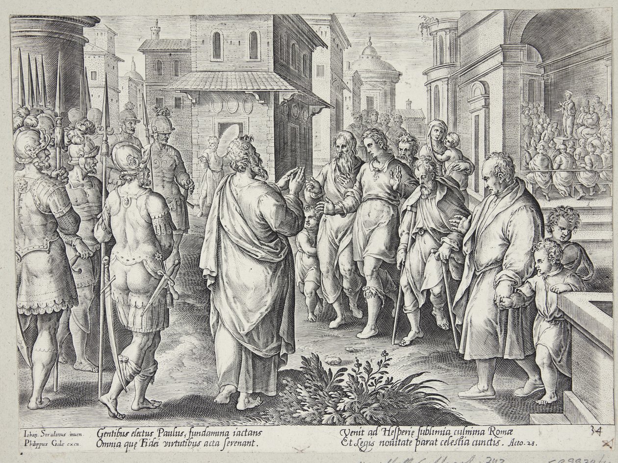 Apostlarnas handlingar av Adriaen Collaert