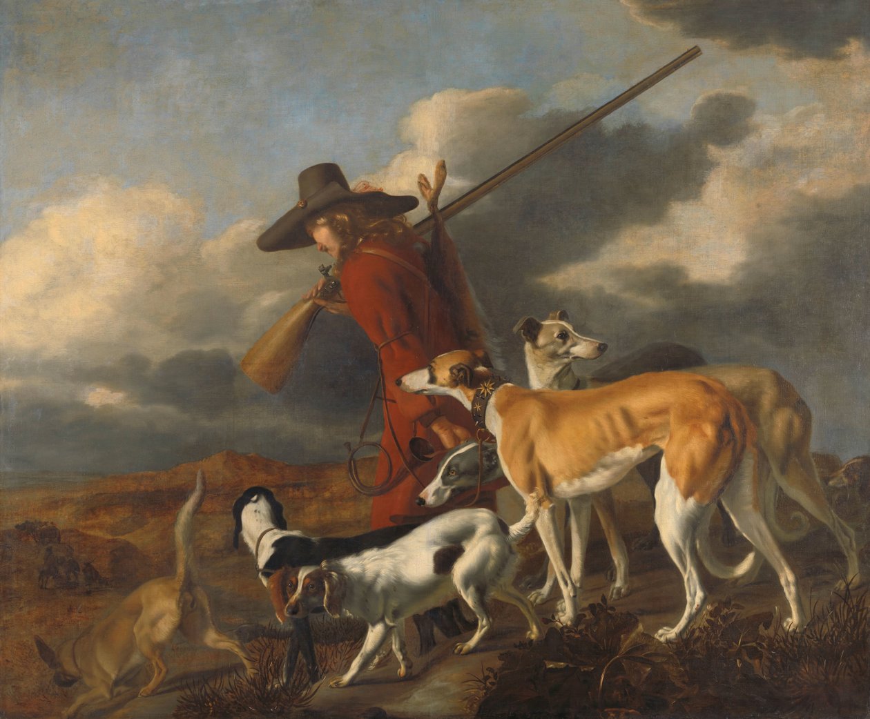 Jägaren av Adriaen Cornelisz Beeldemaker