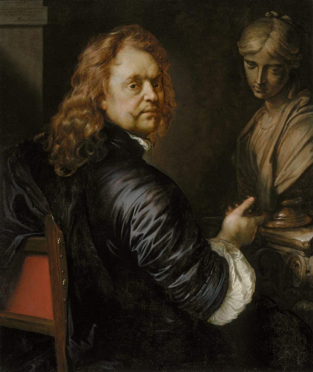 Självporträtt av Adriaen Hanneman