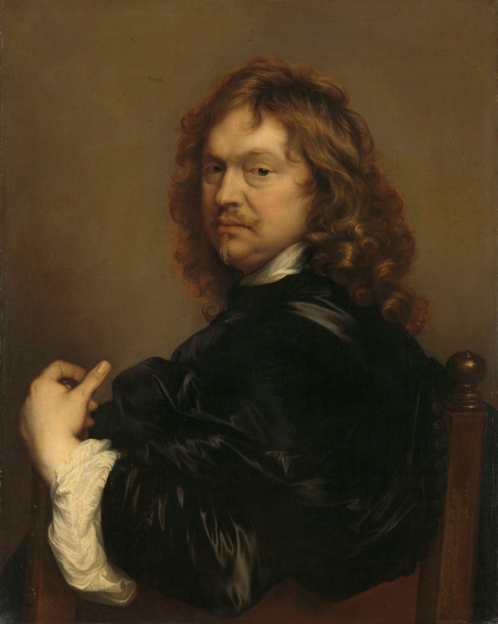 Självporträtt, 1656. av Adriaen Hannemann