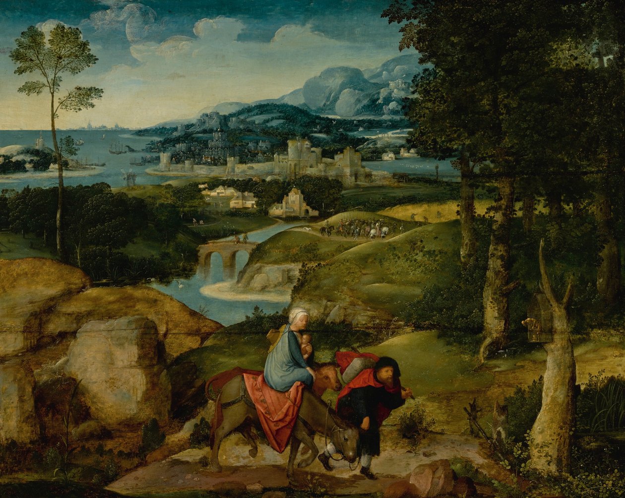 Dutch: Landscape Flykten till Egypten














































" av Adriaen Isenbrandt