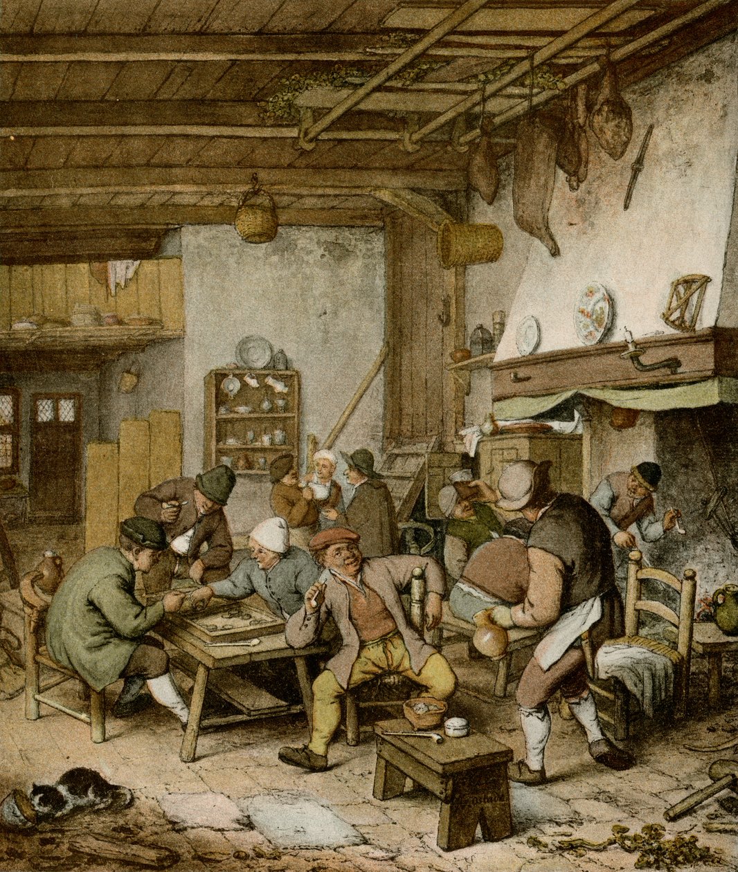 Holländsk bondkrog av Adriaen Jansz. van Ostade
