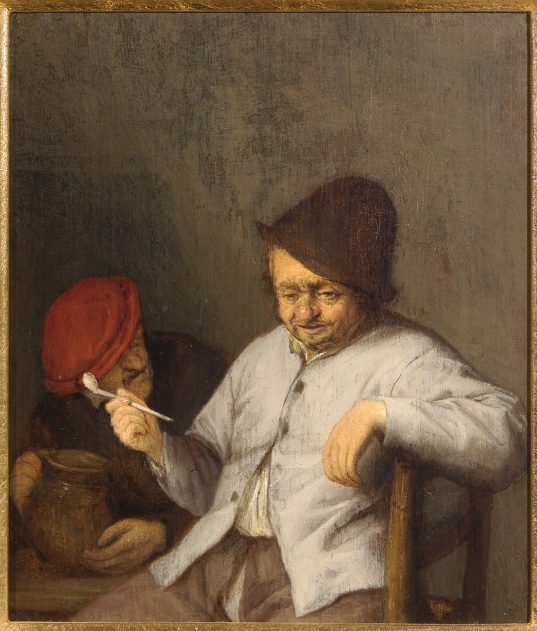Rökaren och drickaren, c.1650 av Adriaen Jansz. van Ostade