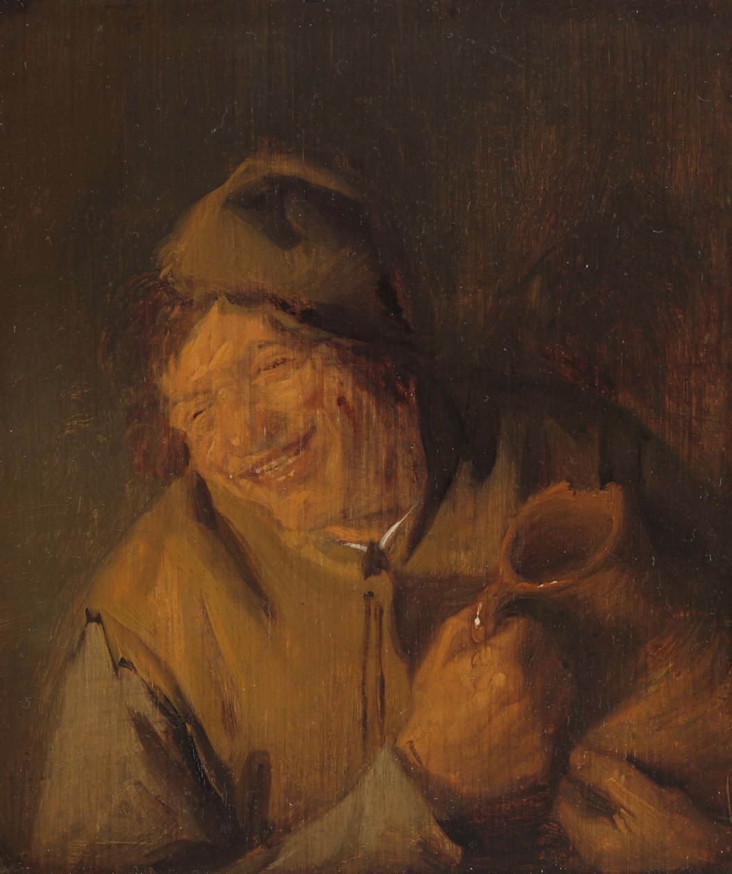 Den glade bonden, 1630-50 av Adriaen Jansz. van Ostade