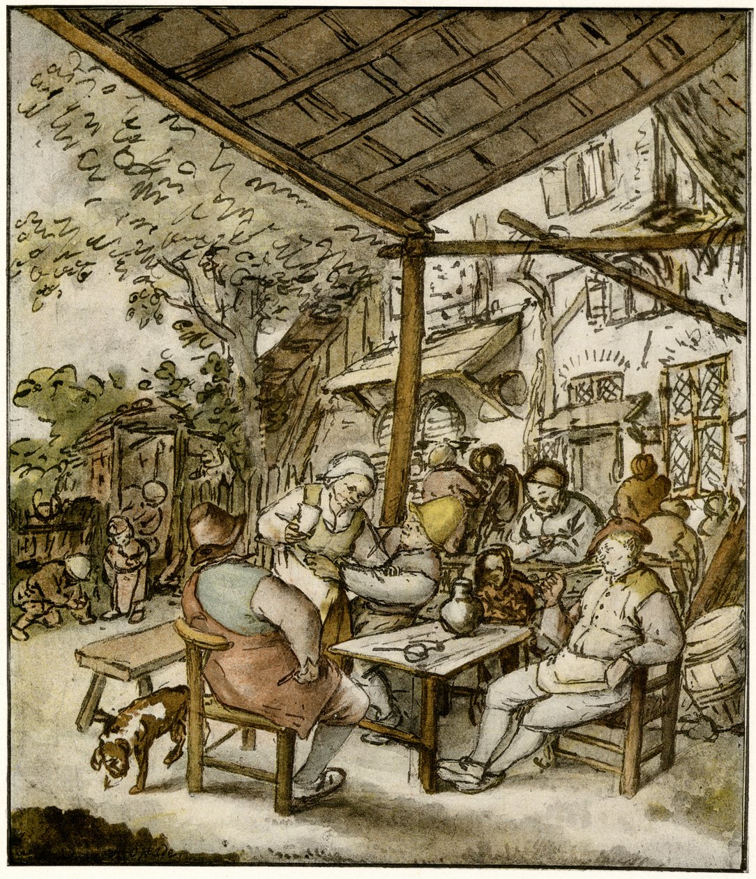 Bygdshus av Adriaen Jansz. van Ostade