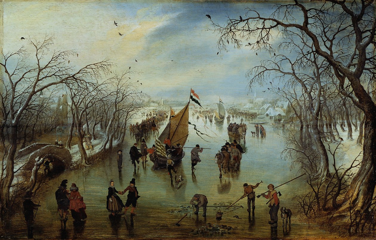 Vintern av Adriaen Pietersz van de Venne
