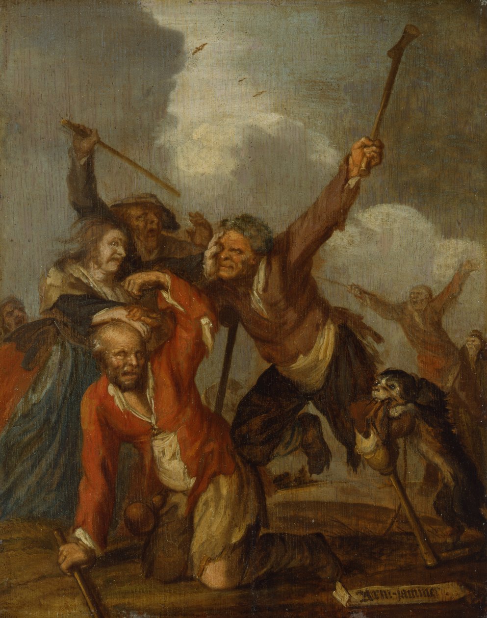 Elände av Adriaen Pietersz van de Venne