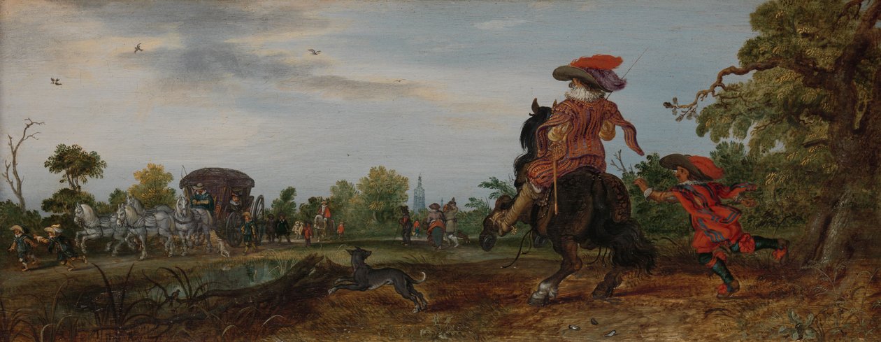 Summer av Adriaen Pietersz. van de Venne